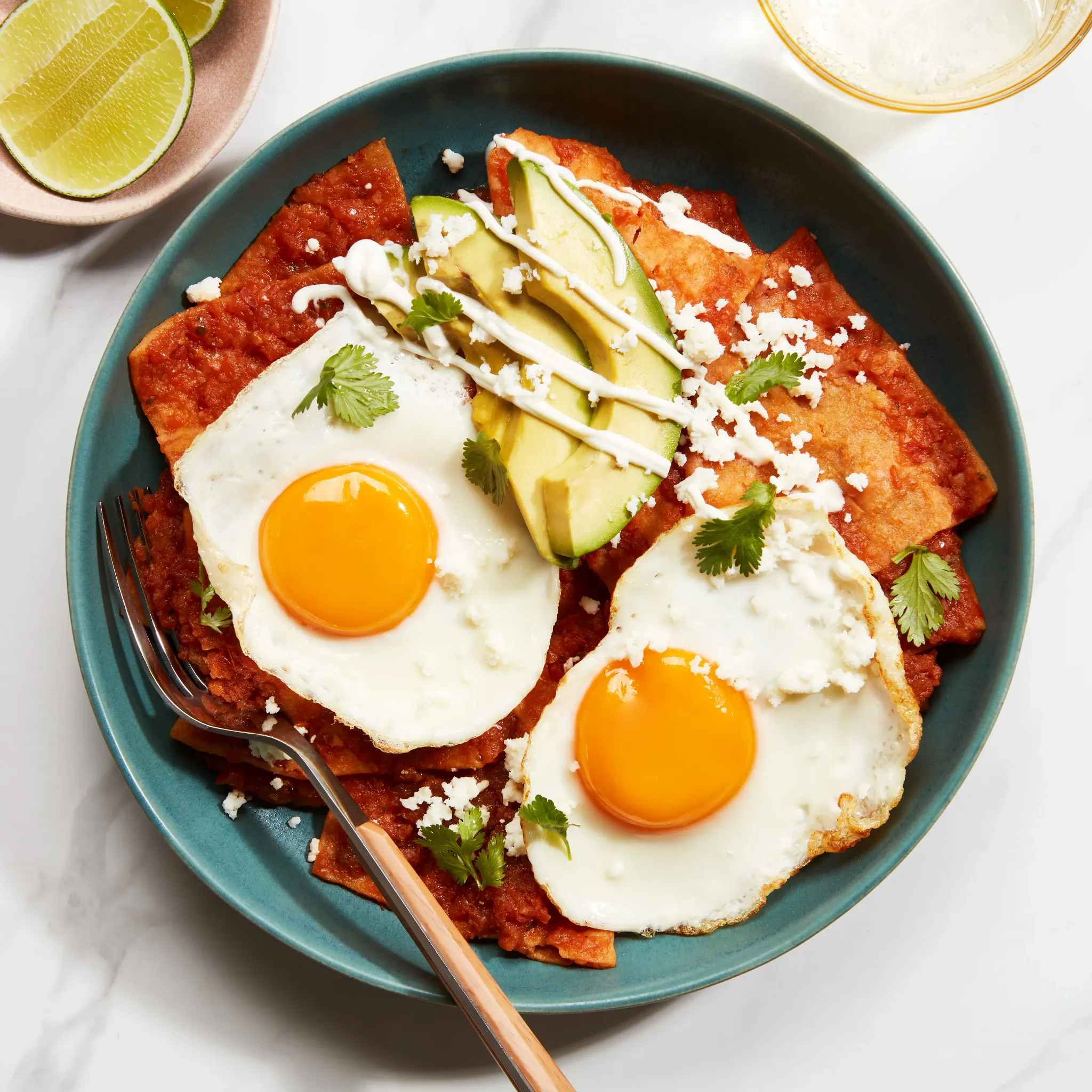 Chilaquiles with Eggs